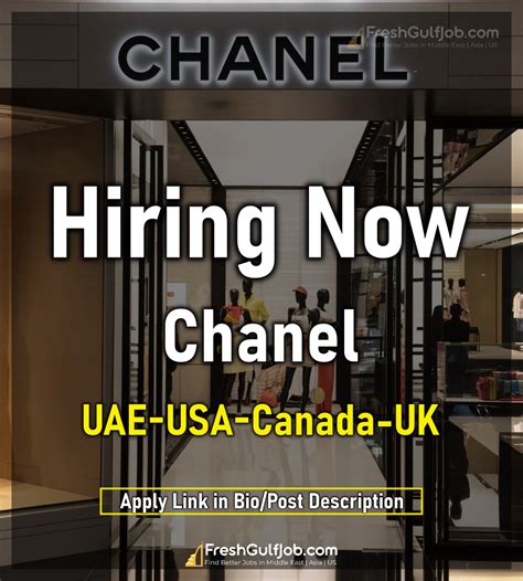 chanel retail jobs uk|Chanel job offers.